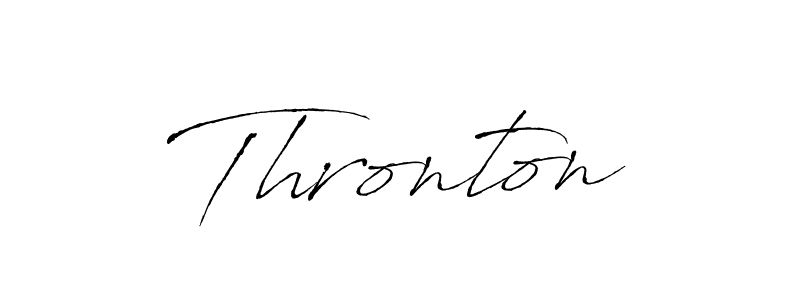 Create a beautiful signature design for name Thronton. With this signature (Antro_Vectra) fonts, you can make a handwritten signature for free. Thronton signature style 6 images and pictures png