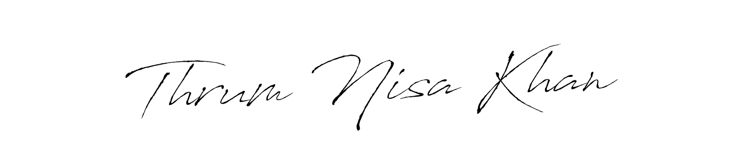 Best and Professional Signature Style for Thrum Nisa Khan. Antro_Vectra Best Signature Style Collection. Thrum Nisa Khan signature style 6 images and pictures png