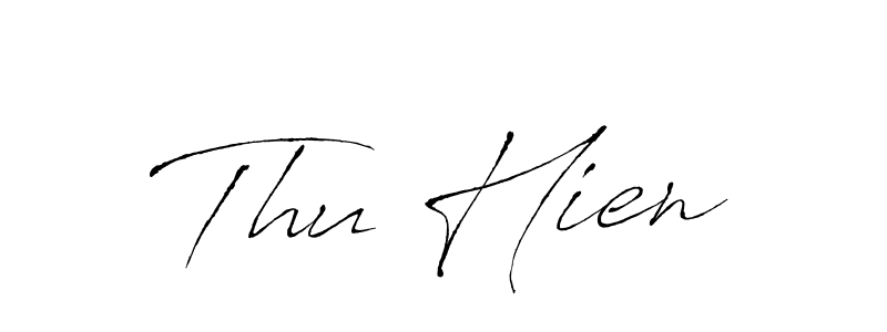 Antro_Vectra is a professional signature style that is perfect for those who want to add a touch of class to their signature. It is also a great choice for those who want to make their signature more unique. Get Thu Hien name to fancy signature for free. Thu Hien signature style 6 images and pictures png