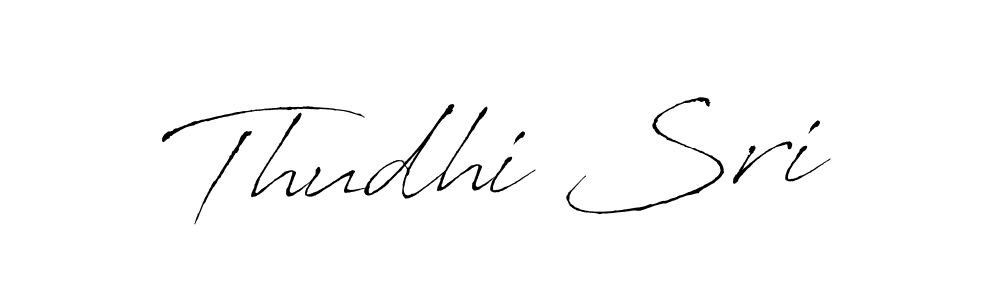 Use a signature maker to create a handwritten signature online. With this signature software, you can design (Antro_Vectra) your own signature for name Thudhi Sri. Thudhi Sri signature style 6 images and pictures png