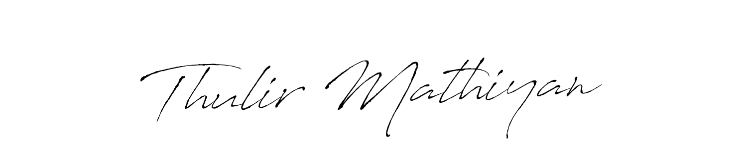 Thulir Mathiyan stylish signature style. Best Handwritten Sign (Antro_Vectra) for my name. Handwritten Signature Collection Ideas for my name Thulir Mathiyan. Thulir Mathiyan signature style 6 images and pictures png