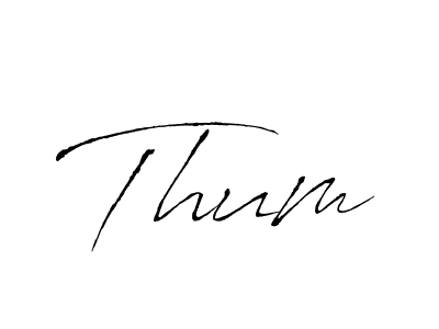 Create a beautiful signature design for name Thum. With this signature (Antro_Vectra) fonts, you can make a handwritten signature for free. Thum signature style 6 images and pictures png