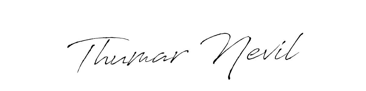 It looks lik you need a new signature style for name Thumar Nevil. Design unique handwritten (Antro_Vectra) signature with our free signature maker in just a few clicks. Thumar Nevil signature style 6 images and pictures png
