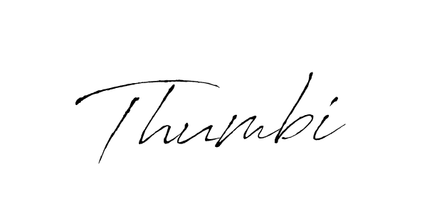 if you are searching for the best signature style for your name Thumbi. so please give up your signature search. here we have designed multiple signature styles  using Antro_Vectra. Thumbi signature style 6 images and pictures png