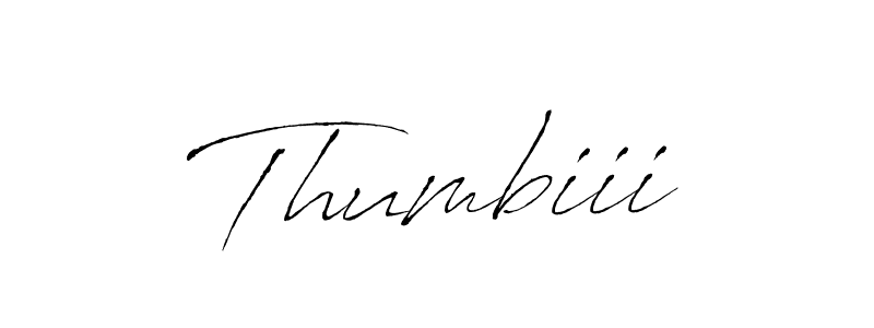 Similarly Antro_Vectra is the best handwritten signature design. Signature creator online .You can use it as an online autograph creator for name Thumbiii. Thumbiii signature style 6 images and pictures png