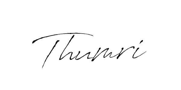 How to make Thumri signature? Antro_Vectra is a professional autograph style. Create handwritten signature for Thumri name. Thumri signature style 6 images and pictures png