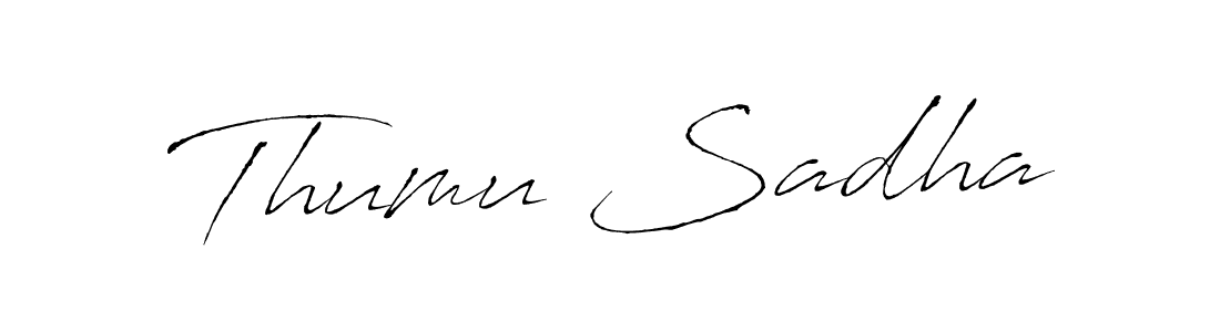 Similarly Antro_Vectra is the best handwritten signature design. Signature creator online .You can use it as an online autograph creator for name Thumu Sadha. Thumu Sadha signature style 6 images and pictures png