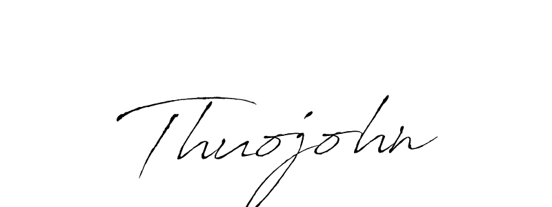 How to make Thuojohn name signature. Use Antro_Vectra style for creating short signs online. This is the latest handwritten sign. Thuojohn signature style 6 images and pictures png