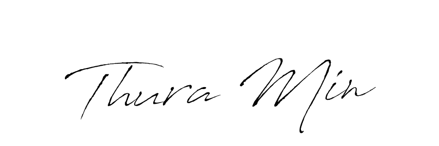 Best and Professional Signature Style for Thura Min. Antro_Vectra Best Signature Style Collection. Thura Min signature style 6 images and pictures png
