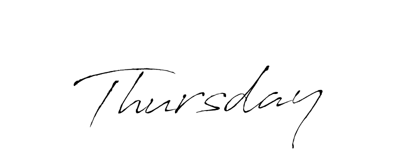 Also You can easily find your signature by using the search form. We will create Thursday name handwritten signature images for you free of cost using Antro_Vectra sign style. Thursday signature style 6 images and pictures png