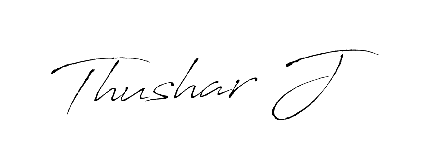 Use a signature maker to create a handwritten signature online. With this signature software, you can design (Antro_Vectra) your own signature for name Thushar J. Thushar J signature style 6 images and pictures png
