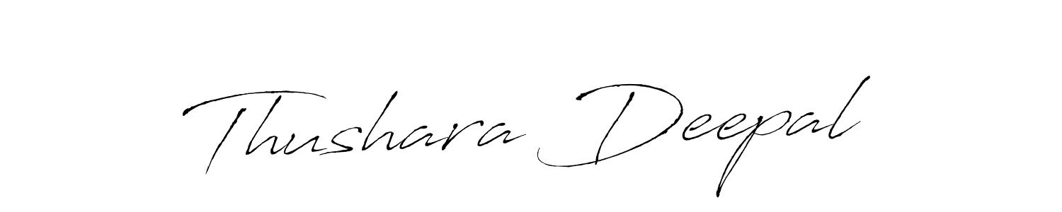 How to Draw Thushara Deepal signature style? Antro_Vectra is a latest design signature styles for name Thushara Deepal. Thushara Deepal signature style 6 images and pictures png