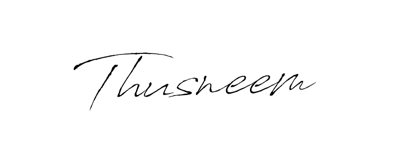 Create a beautiful signature design for name Thusneem. With this signature (Antro_Vectra) fonts, you can make a handwritten signature for free. Thusneem signature style 6 images and pictures png