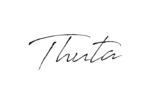 Make a beautiful signature design for name Thuta. Use this online signature maker to create a handwritten signature for free. Thuta signature style 6 images and pictures png