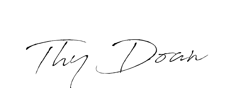 The best way (Antro_Vectra) to make a short signature is to pick only two or three words in your name. The name Thy Doan include a total of six letters. For converting this name. Thy Doan signature style 6 images and pictures png