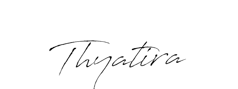 Make a beautiful signature design for name Thyatira. With this signature (Antro_Vectra) style, you can create a handwritten signature for free. Thyatira signature style 6 images and pictures png