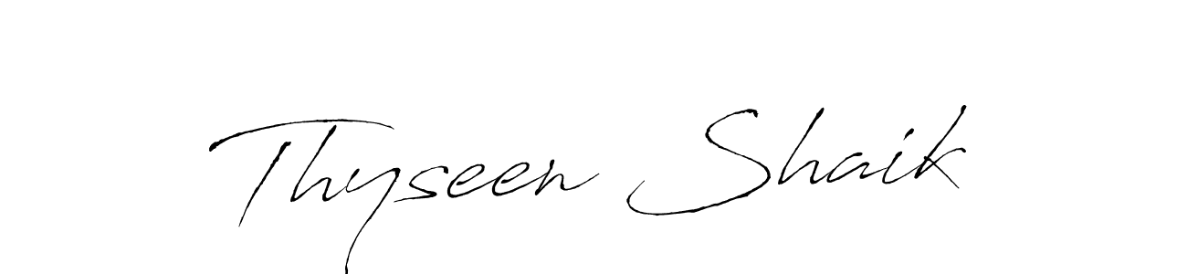 Use a signature maker to create a handwritten signature online. With this signature software, you can design (Antro_Vectra) your own signature for name Thyseen Shaik. Thyseen Shaik signature style 6 images and pictures png