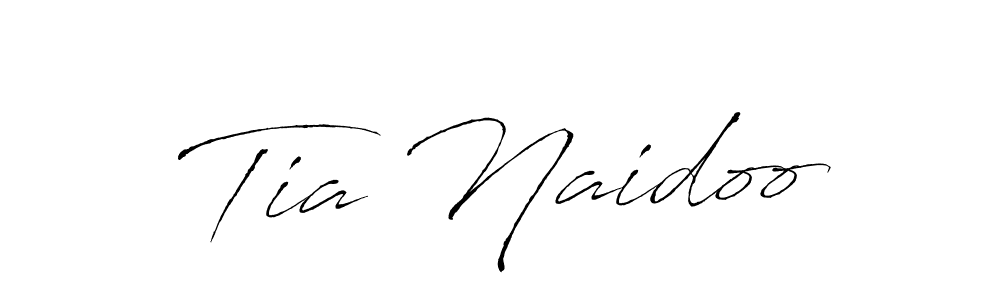 Best and Professional Signature Style for Tia Naidoo. Antro_Vectra Best Signature Style Collection. Tia Naidoo signature style 6 images and pictures png