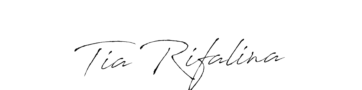 It looks lik you need a new signature style for name Tia Rifalina. Design unique handwritten (Antro_Vectra) signature with our free signature maker in just a few clicks. Tia Rifalina signature style 6 images and pictures png