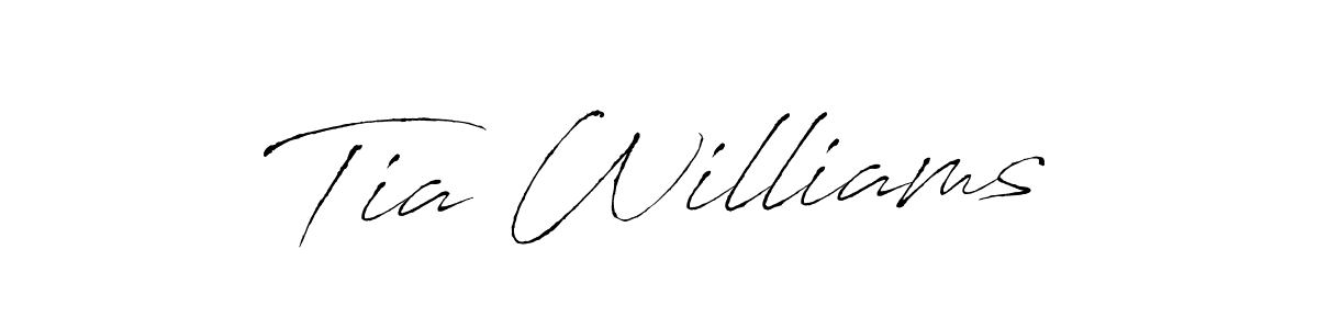 Also You can easily find your signature by using the search form. We will create Tia Williams name handwritten signature images for you free of cost using Antro_Vectra sign style. Tia Williams signature style 6 images and pictures png