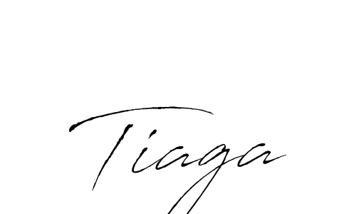 Design your own signature with our free online signature maker. With this signature software, you can create a handwritten (Antro_Vectra) signature for name Tiaga. Tiaga signature style 6 images and pictures png