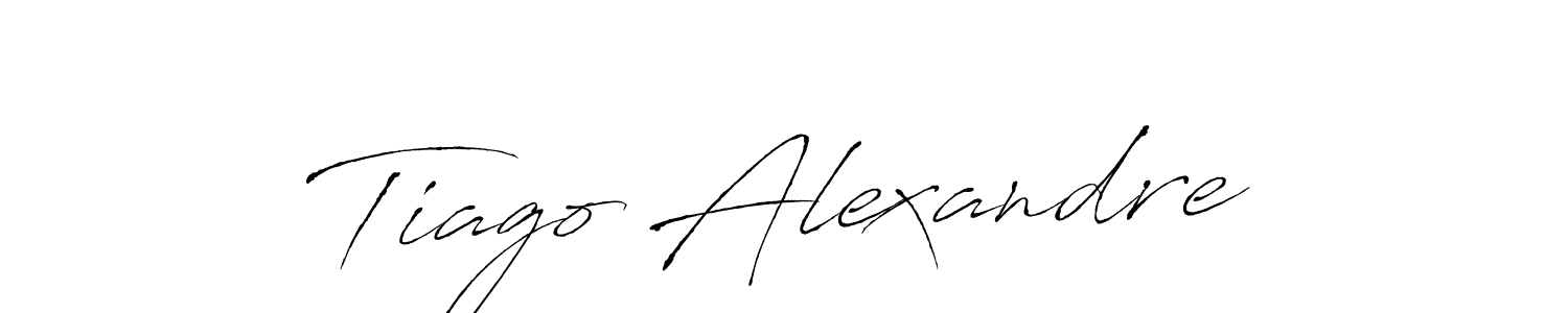 How to make Tiago Alexandre signature? Antro_Vectra is a professional autograph style. Create handwritten signature for Tiago Alexandre name. Tiago Alexandre signature style 6 images and pictures png