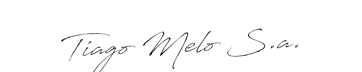 Once you've used our free online signature maker to create your best signature Antro_Vectra style, it's time to enjoy all of the benefits that Tiago Melo S.a. name signing documents. Tiago Melo S.a. signature style 6 images and pictures png