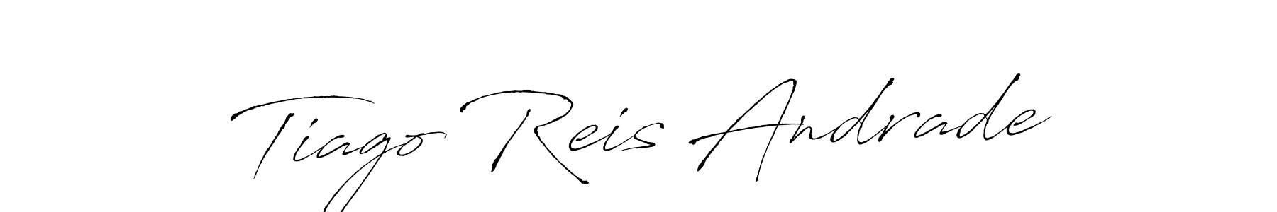 How to make Tiago Reis Andrade signature? Antro_Vectra is a professional autograph style. Create handwritten signature for Tiago Reis Andrade name. Tiago Reis Andrade signature style 6 images and pictures png