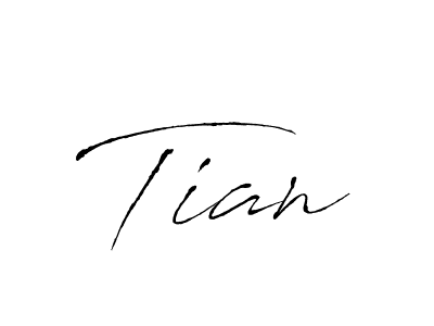 See photos of Tian official signature by Spectra . Check more albums & portfolios. Read reviews & check more about Antro_Vectra font. Tian signature style 6 images and pictures png