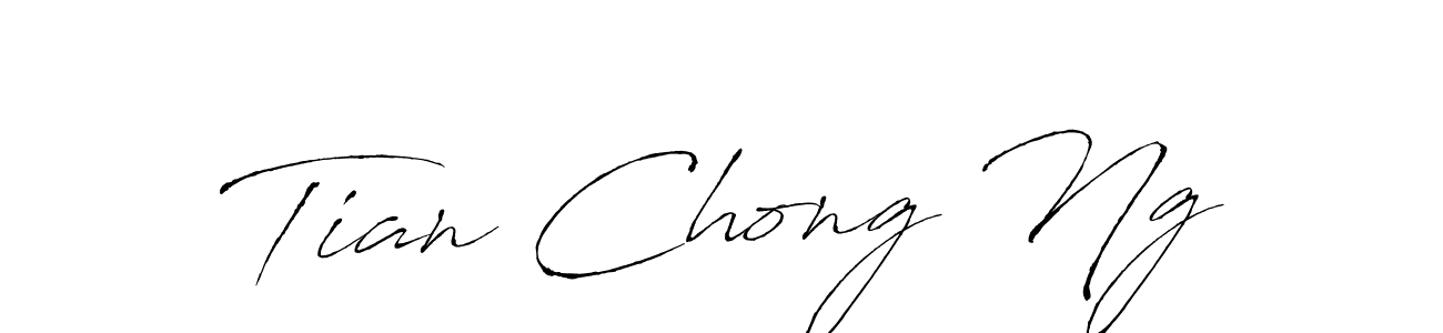 Once you've used our free online signature maker to create your best signature Antro_Vectra style, it's time to enjoy all of the benefits that Tian Chong Ng name signing documents. Tian Chong Ng signature style 6 images and pictures png