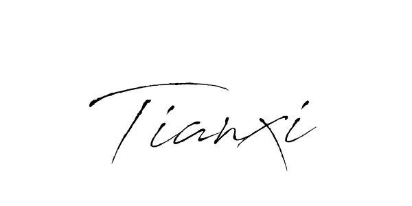 Use a signature maker to create a handwritten signature online. With this signature software, you can design (Antro_Vectra) your own signature for name Tianxi. Tianxi signature style 6 images and pictures png