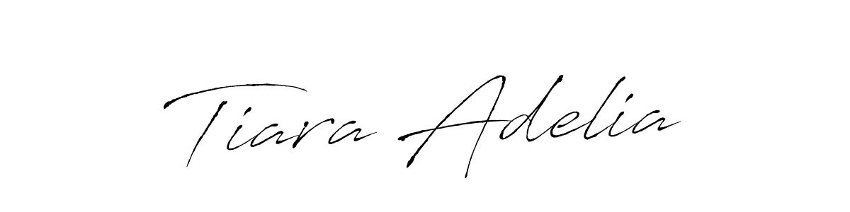 Also You can easily find your signature by using the search form. We will create Tiara Adelia name handwritten signature images for you free of cost using Antro_Vectra sign style. Tiara Adelia signature style 6 images and pictures png