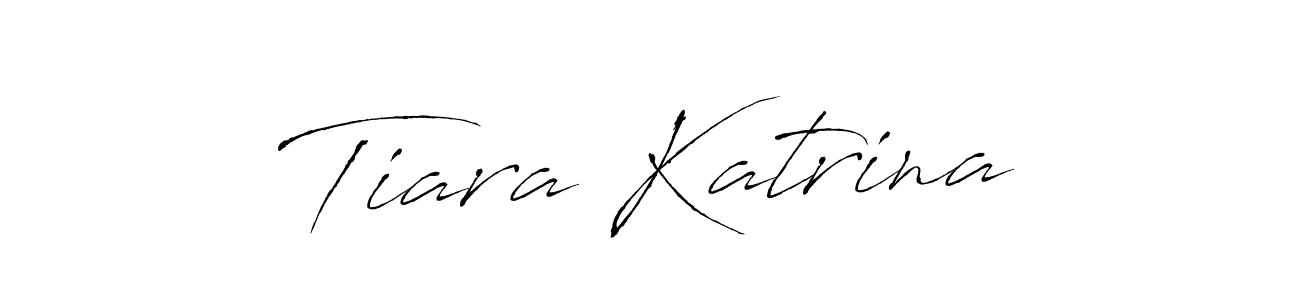 Make a beautiful signature design for name Tiara Katrina. Use this online signature maker to create a handwritten signature for free. Tiara Katrina signature style 6 images and pictures png