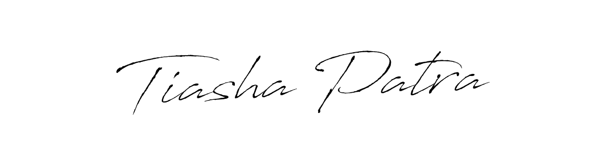 How to make Tiasha Patra name signature. Use Antro_Vectra style for creating short signs online. This is the latest handwritten sign. Tiasha Patra signature style 6 images and pictures png