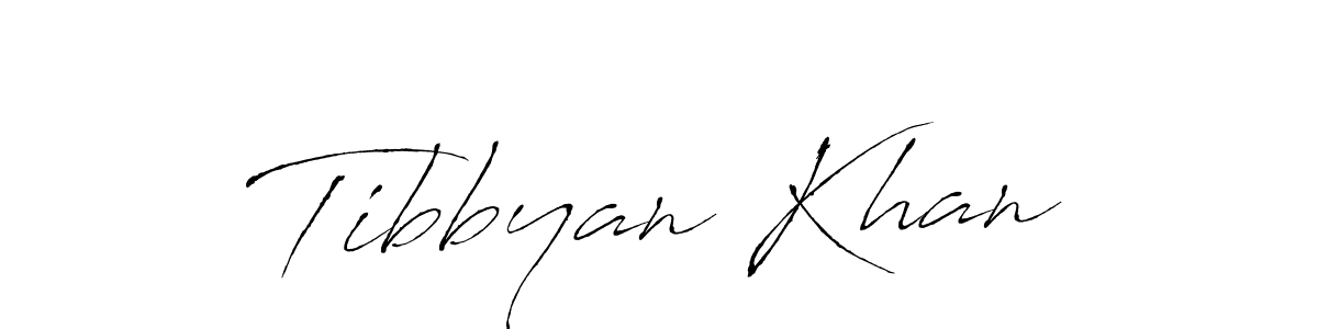 How to make Tibbyan Khan signature? Antro_Vectra is a professional autograph style. Create handwritten signature for Tibbyan Khan name. Tibbyan Khan signature style 6 images and pictures png