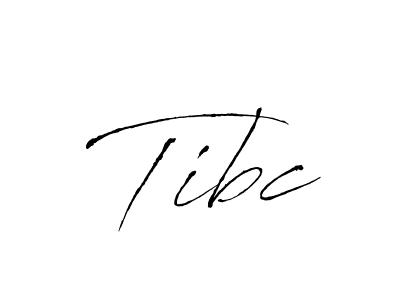How to make Tibc name signature. Use Antro_Vectra style for creating short signs online. This is the latest handwritten sign. Tibc signature style 6 images and pictures png