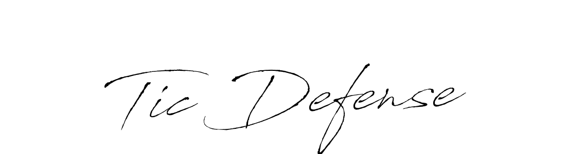 How to make Tic Defense name signature. Use Antro_Vectra style for creating short signs online. This is the latest handwritten sign. Tic Defense signature style 6 images and pictures png