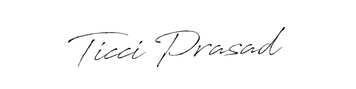 Also we have Ticci Prasad name is the best signature style. Create professional handwritten signature collection using Antro_Vectra autograph style. Ticci Prasad signature style 6 images and pictures png