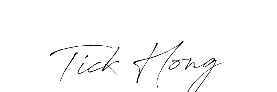 How to Draw Tick Hong signature style? Antro_Vectra is a latest design signature styles for name Tick Hong. Tick Hong signature style 6 images and pictures png