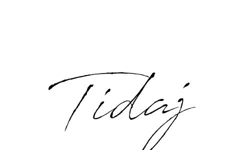 Make a beautiful signature design for name Tidaj. Use this online signature maker to create a handwritten signature for free. Tidaj signature style 6 images and pictures png