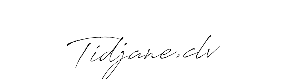 How to make Tidjane.clv signature? Antro_Vectra is a professional autograph style. Create handwritten signature for Tidjane.clv name. Tidjane.clv signature style 6 images and pictures png