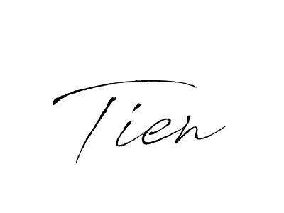 The best way (Antro_Vectra) to make a short signature is to pick only two or three words in your name. The name Tien include a total of six letters. For converting this name. Tien signature style 6 images and pictures png