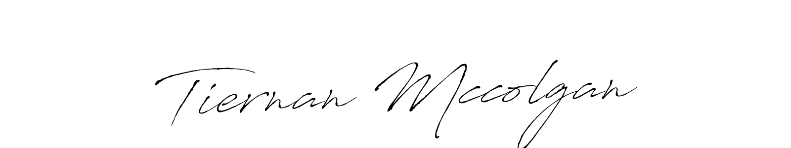 How to make Tiernan Mccolgan name signature. Use Antro_Vectra style for creating short signs online. This is the latest handwritten sign. Tiernan Mccolgan signature style 6 images and pictures png