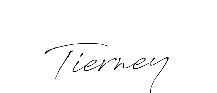 Use a signature maker to create a handwritten signature online. With this signature software, you can design (Antro_Vectra) your own signature for name Tierney. Tierney signature style 6 images and pictures png