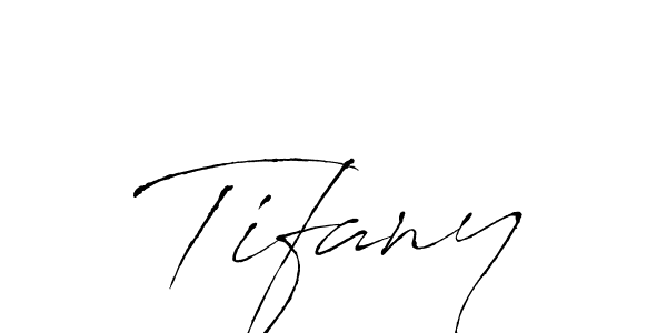 Use a signature maker to create a handwritten signature online. With this signature software, you can design (Antro_Vectra) your own signature for name Tifany. Tifany signature style 6 images and pictures png