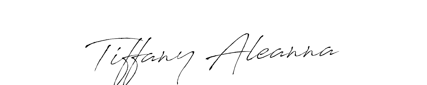 Make a beautiful signature design for name Tiffany Aleanna. Use this online signature maker to create a handwritten signature for free. Tiffany Aleanna signature style 6 images and pictures png