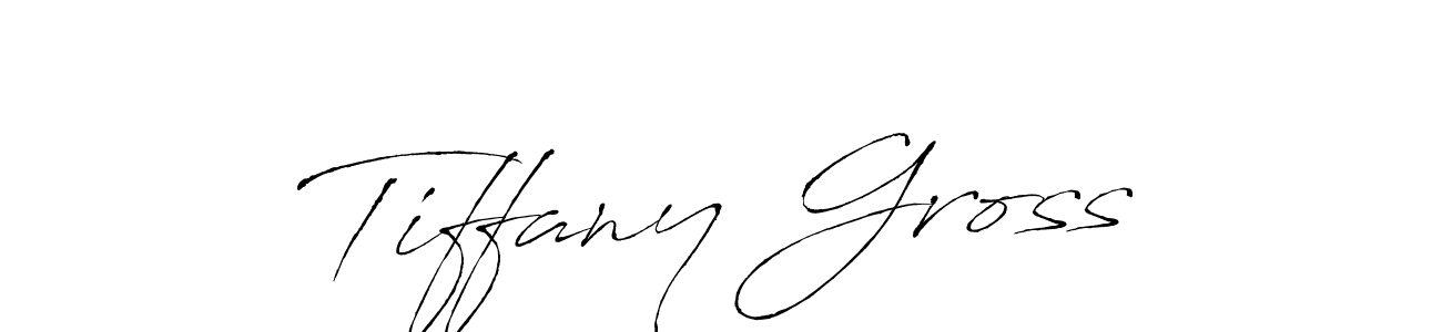 Make a beautiful signature design for name Tiffany Gross. With this signature (Antro_Vectra) style, you can create a handwritten signature for free. Tiffany Gross signature style 6 images and pictures png
