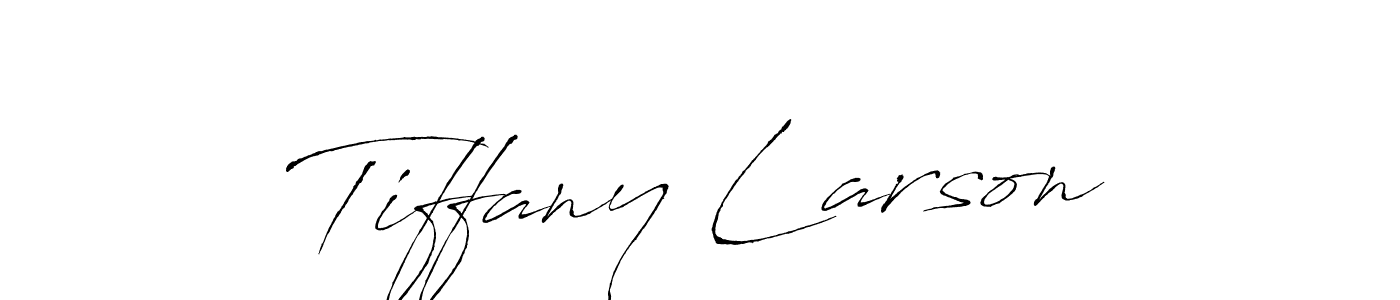 Make a beautiful signature design for name Tiffany Larson. Use this online signature maker to create a handwritten signature for free. Tiffany Larson signature style 6 images and pictures png