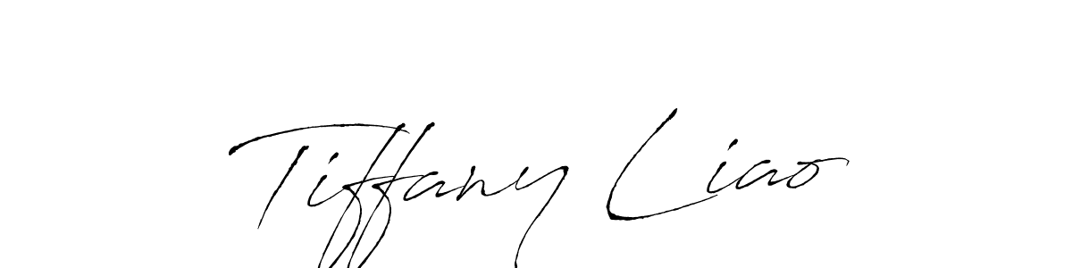 Create a beautiful signature design for name Tiffany Liao. With this signature (Antro_Vectra) fonts, you can make a handwritten signature for free. Tiffany Liao signature style 6 images and pictures png