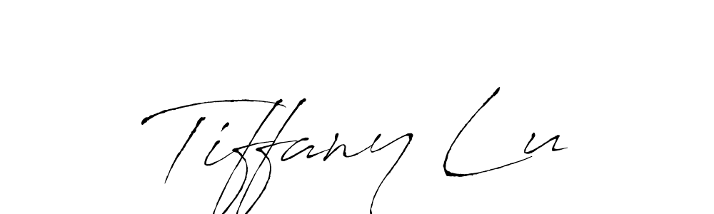 Create a beautiful signature design for name Tiffany Lu. With this signature (Antro_Vectra) fonts, you can make a handwritten signature for free. Tiffany Lu signature style 6 images and pictures png